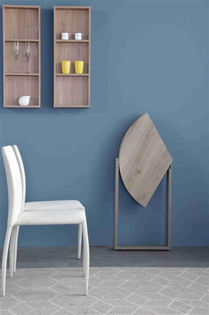 Folding Round Dining Table